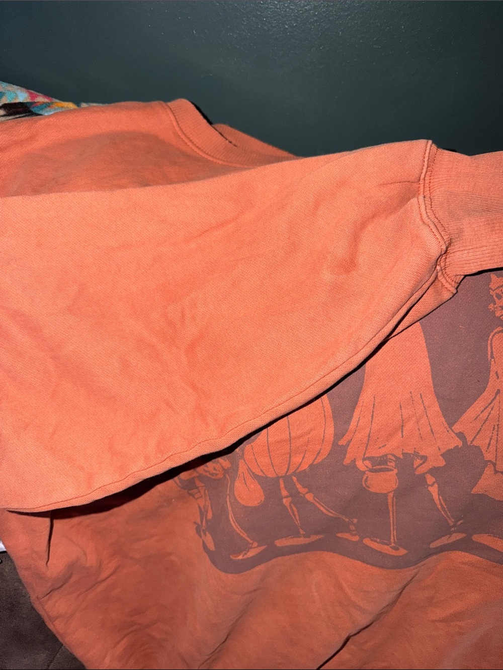 American Eagle Outfitters Bold Orange Sweatshirt - Picture 4 of 5